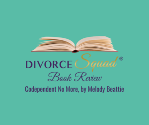 A graphic announcing a Book Review - Codependent No More by Melody Beattie.
